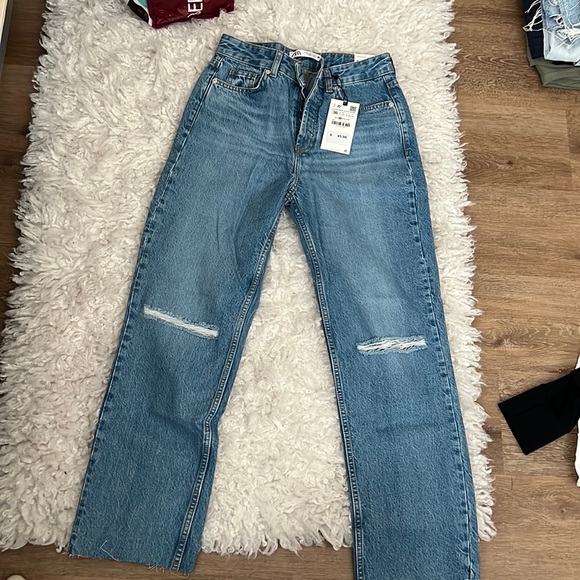 NWT Zara jeans - Picture 1 of 4
